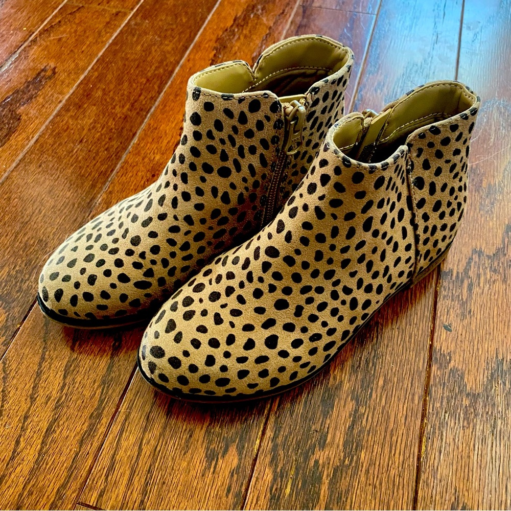 Animal Print Ankle Booties